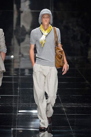Burberry S/S 07 Menswear Look 45