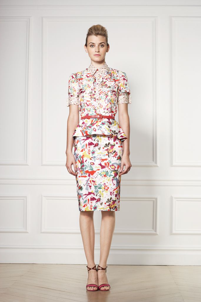 Carolina Herrera Resort 13 Look 15
