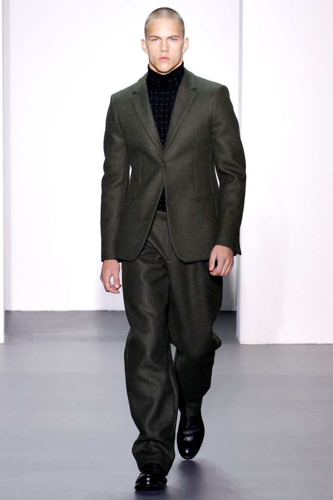 Calvin Klein Collection F/W 11 Menswear Look 1