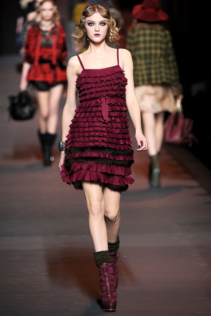 Christian Dior F/W 11 Look 202