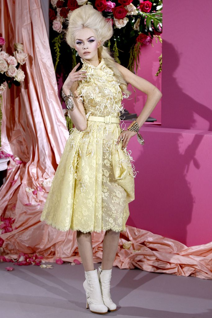 Christian Dior S/S 10 Couture Look 73