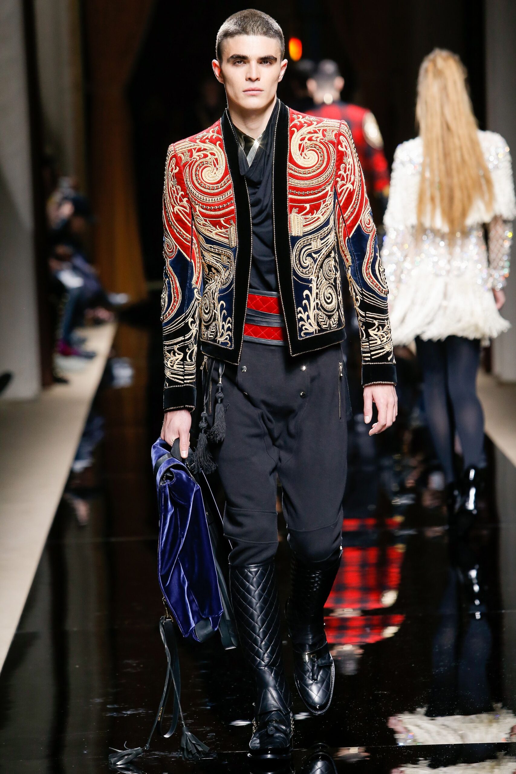 Balmain F/W 16 Menswear Look 111