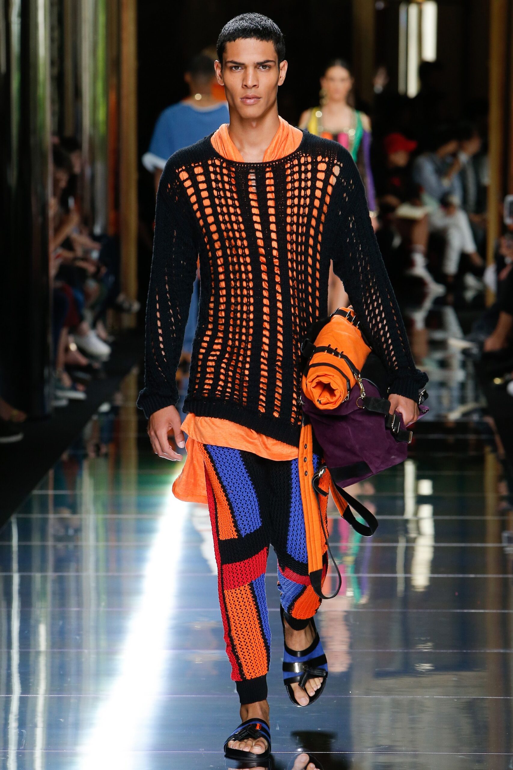 Balmain S/S 17 Menswear Look 323