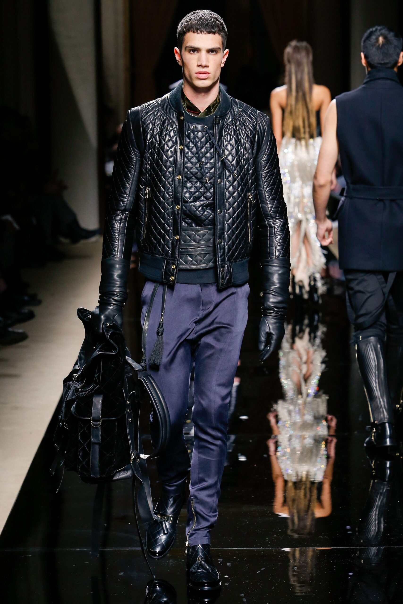 Balmain F/W 16 Menswear Look 321