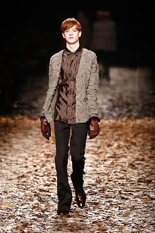 Burberry F/W 08 Menswear Look 115