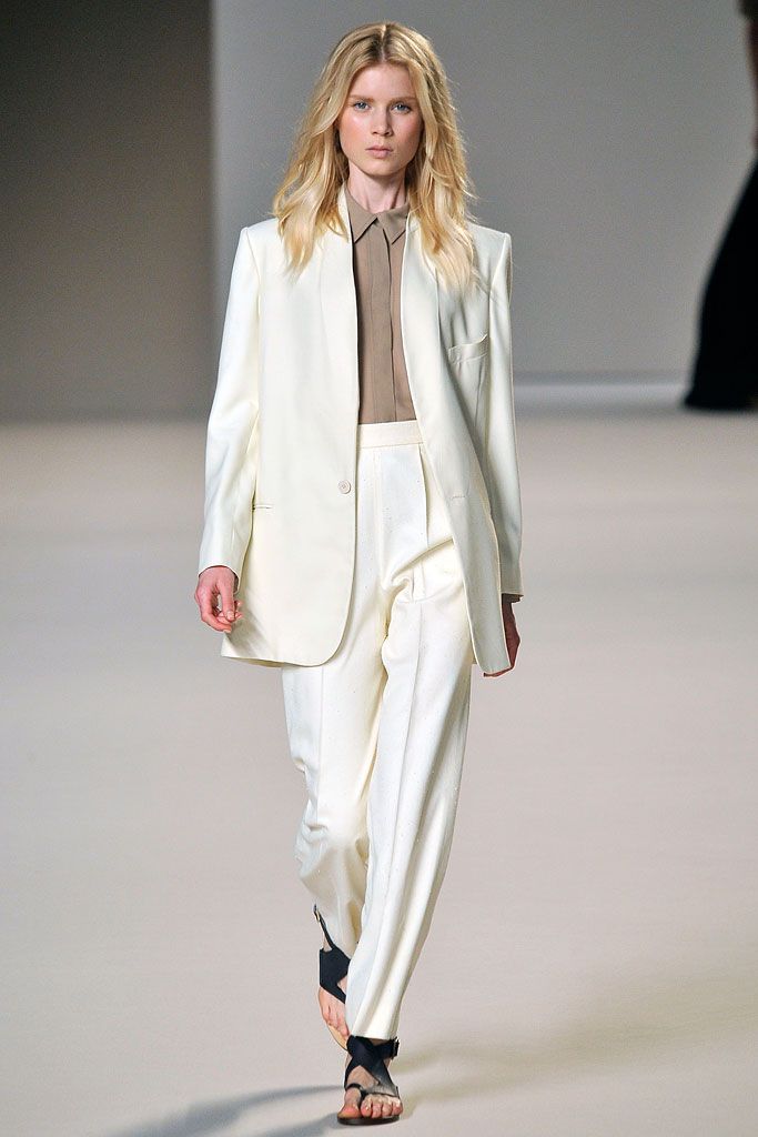 ivory unknown high-waisted wide-leg flowing pants