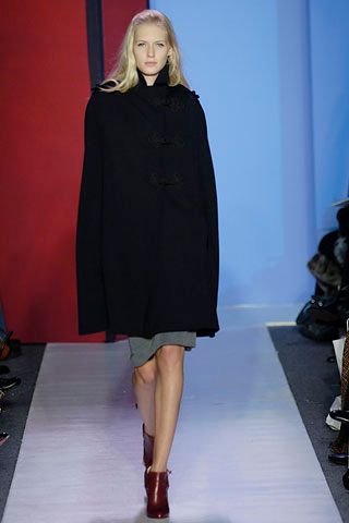 black wool cape