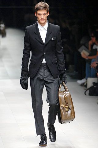 Burberry F/W 07 Menswear Look 159