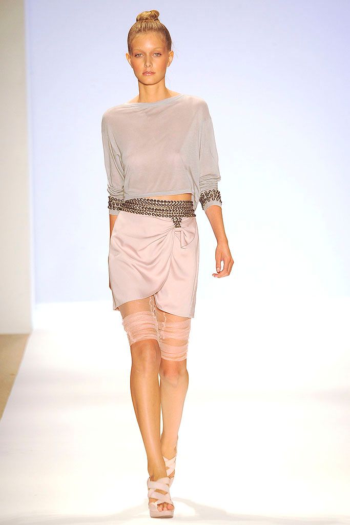 draped ivory cropped top