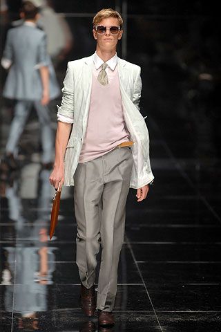 Burberry S/S 07 Menswear Look 156
