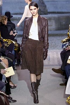cropped leather bomber jacket