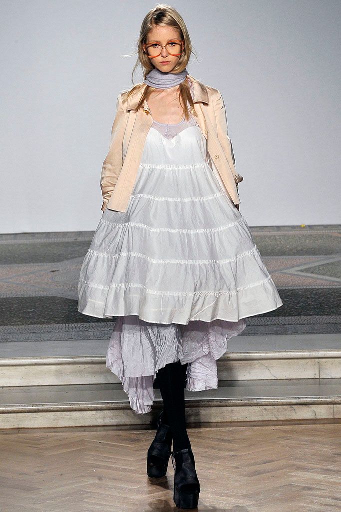 white tiered babydoll dress