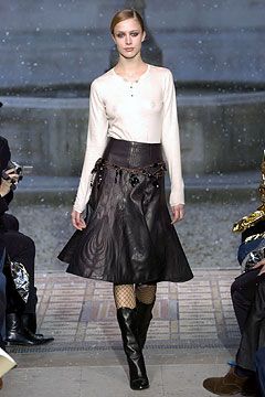 black leather layered belt