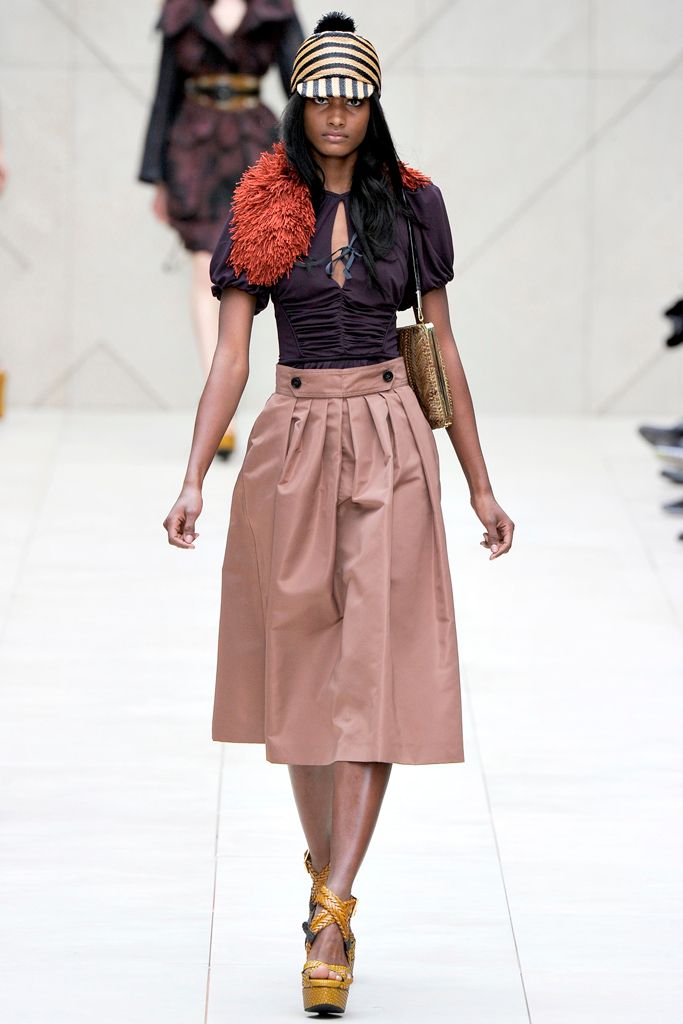Burberry S/S 12 Look 198