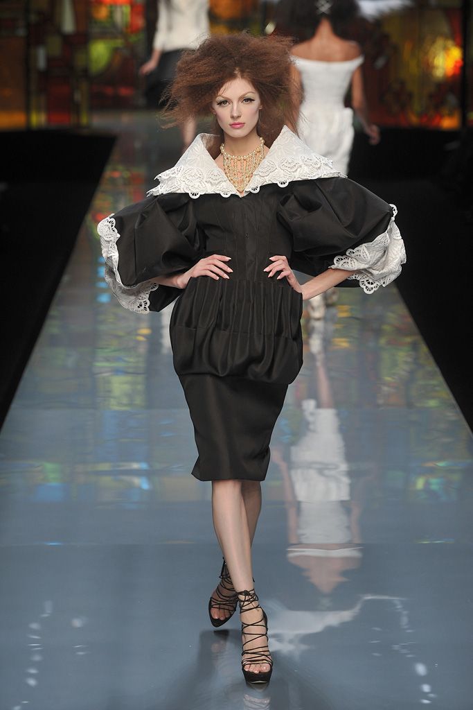 Christian Dior S/S 09 Couture Look 81