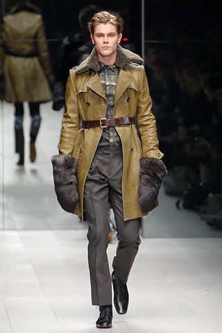 Burberry F/W 07 Menswear Look 221