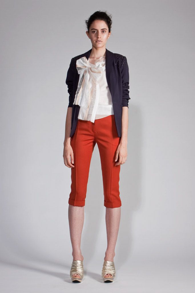 oversized bow chiffon blouse