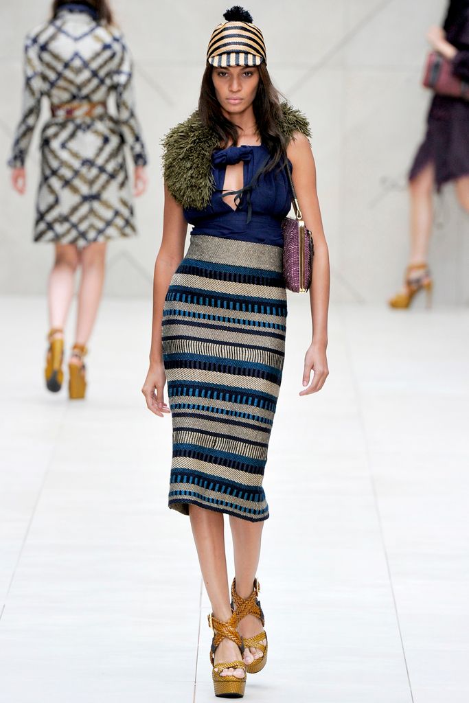 Burberry S/S 12 Look 186