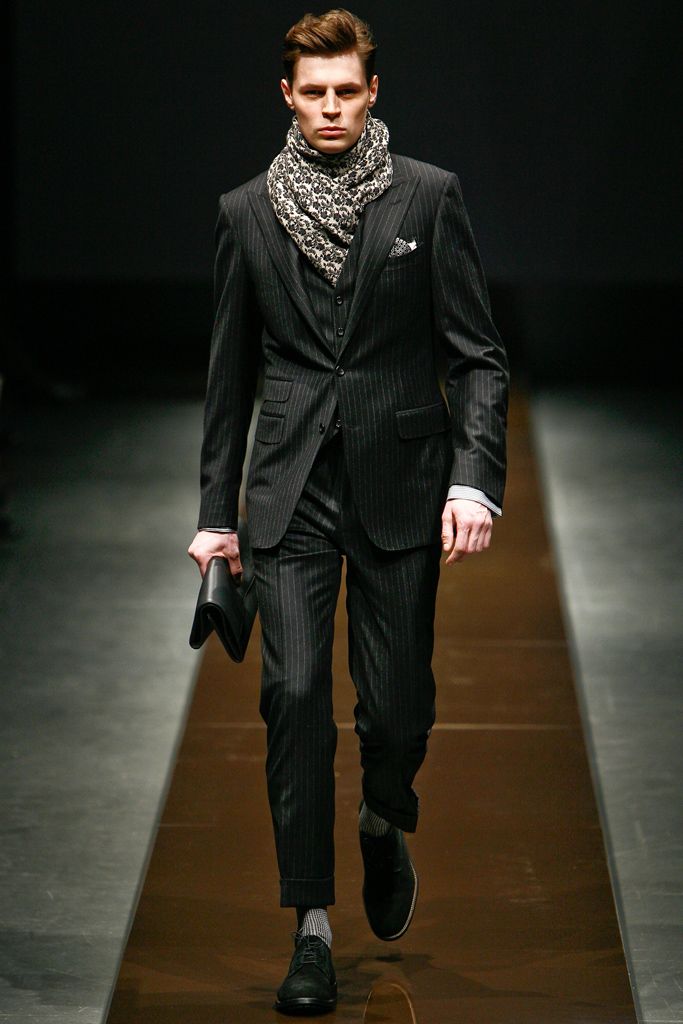 Canali F/W 11 Menswear Look 1