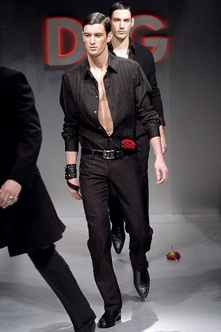 D&G F/W 05 Menswear Look 50
