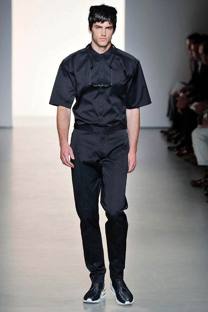 Calvin Klein Collection S/S 11 Menswear Look 1