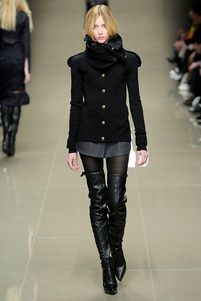Burberry F/W 10 Look 163