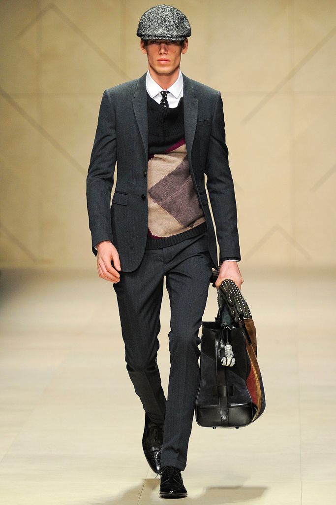 Burberry F/W 12 Menswear Look 51