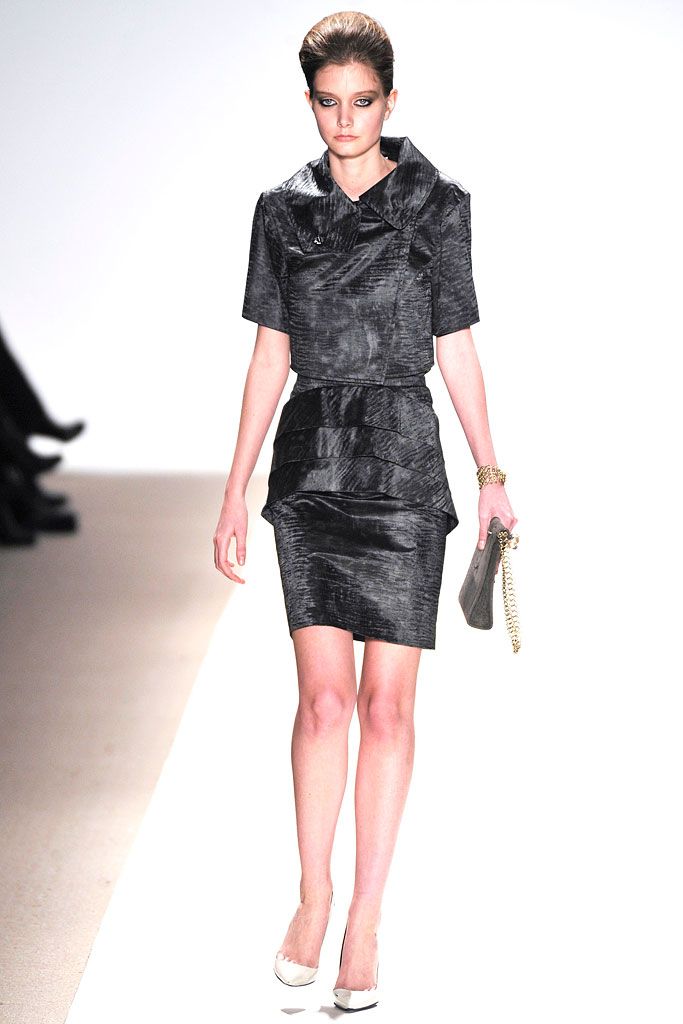 black satin short-sleeve shirt