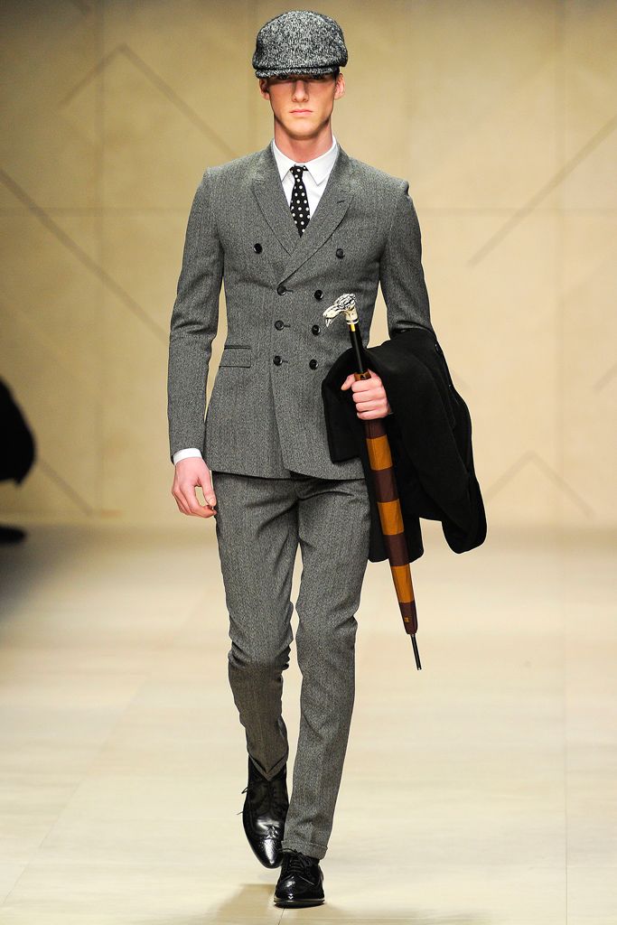 Burberry F/W 12 Menswear Look 6