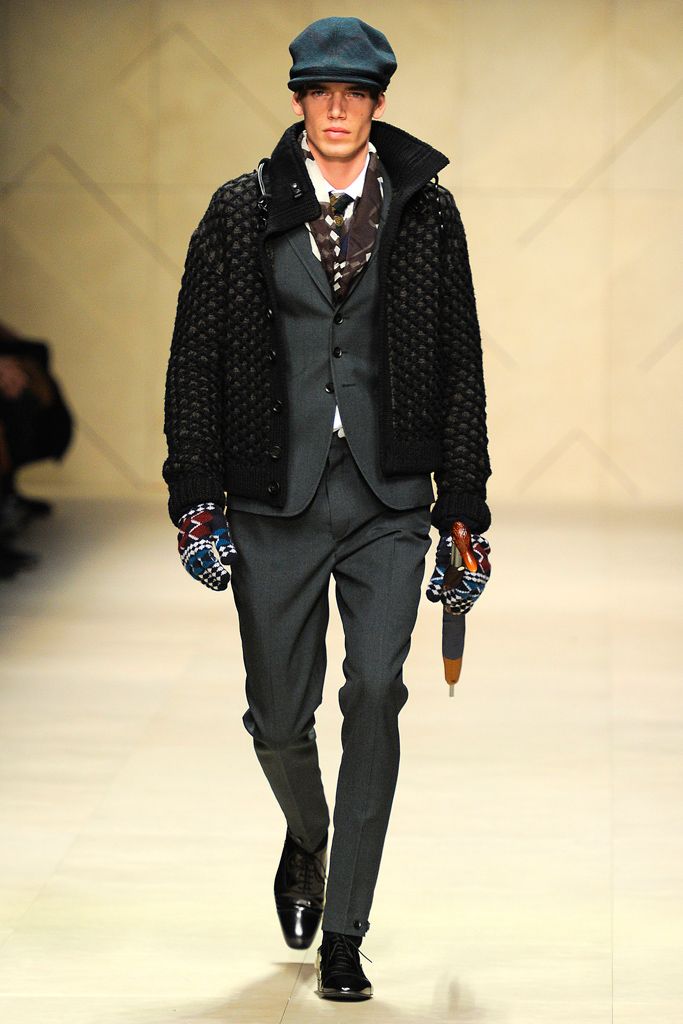 Burberry F/W 12 Menswear Look 161