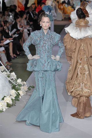 Christian Dior F/W 07 Couture Look 173