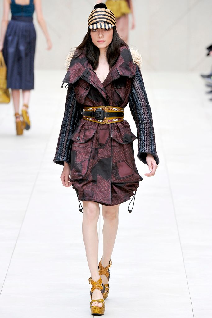 Burberry S/S 12 Look 203