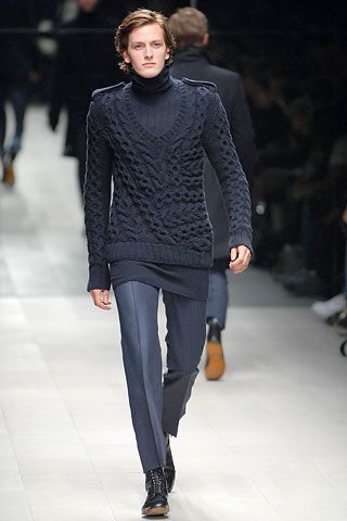 Burberry F/W 07 Menswear Look 115