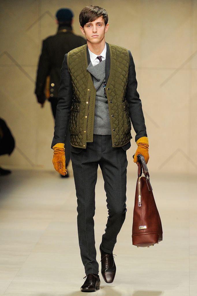 Burberry F/W 12 Menswear Look 86