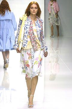 white unknown long-sleeve collared tailored floral layered blazer