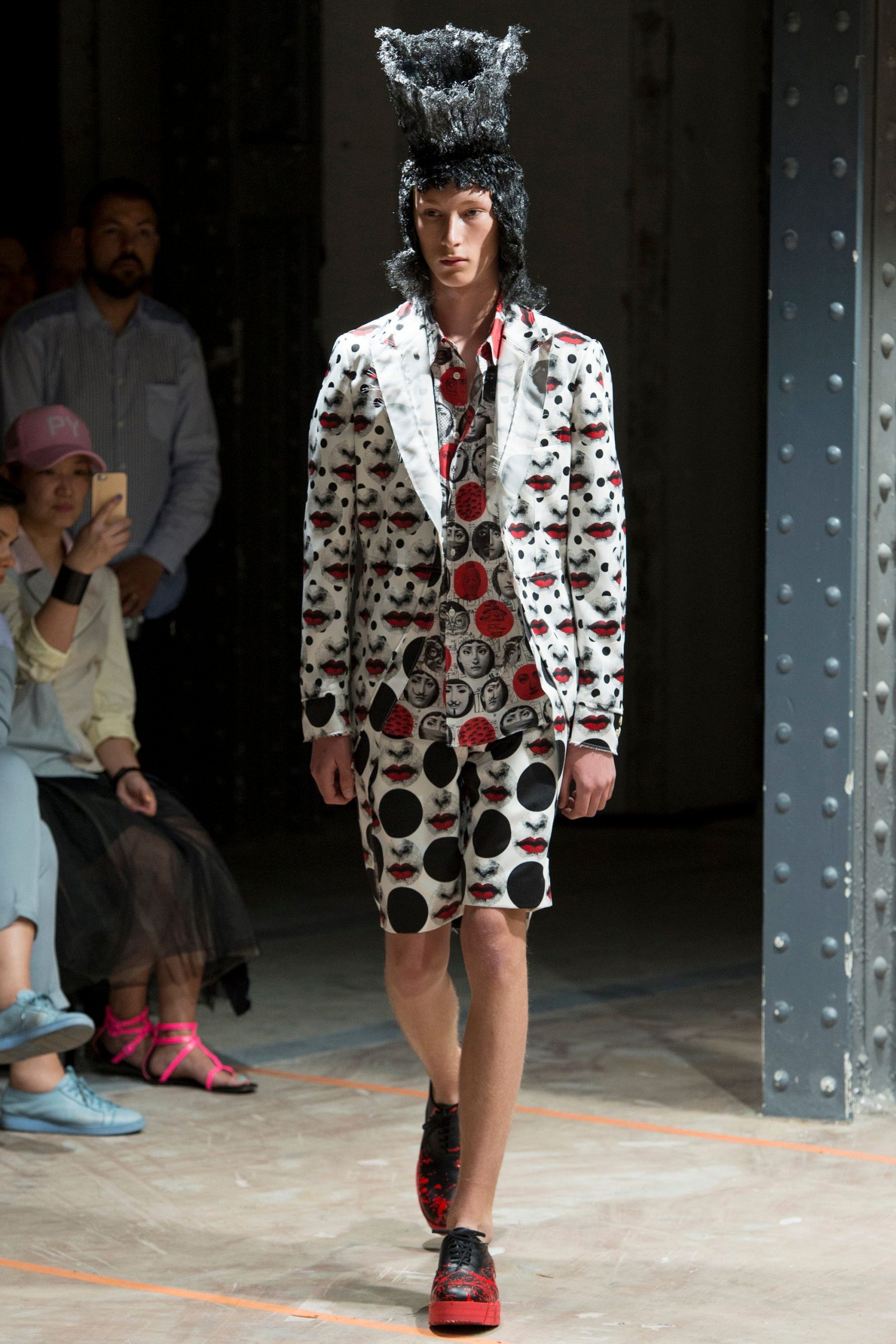 Comme des Garçons Homme Plus S/S 17 Menswear Look 217