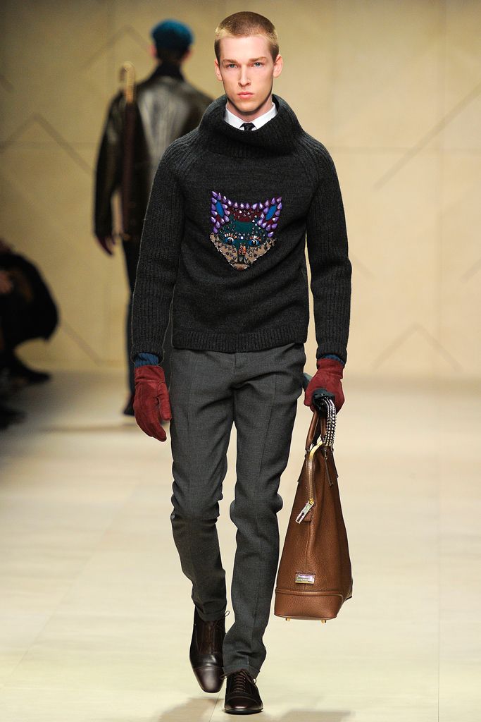 Burberry F/W 12 Menswear Look 121