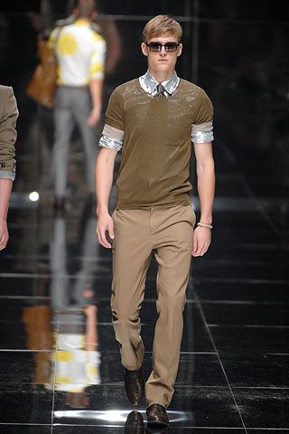 Burberry S/S 07 Menswear Look 85