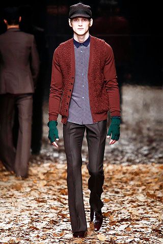 Burberry F/W 08 Menswear Look 45