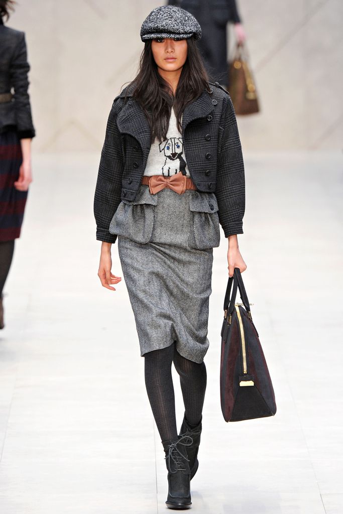 Burberry F/W 12 Look 54