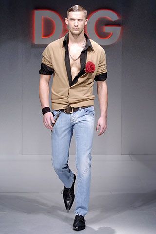 D&G F/W 05 Menswear Look 34