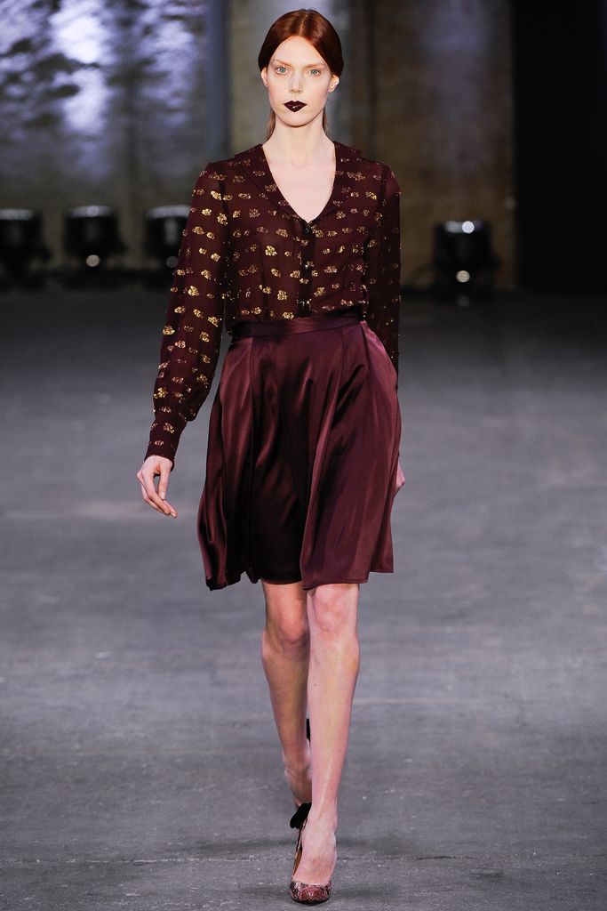 Christian Siriano F/W 12 Look 112