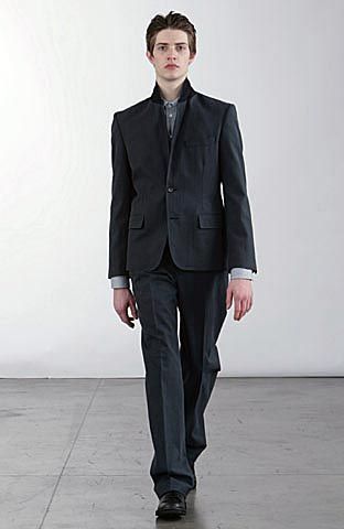 black tailored blazer