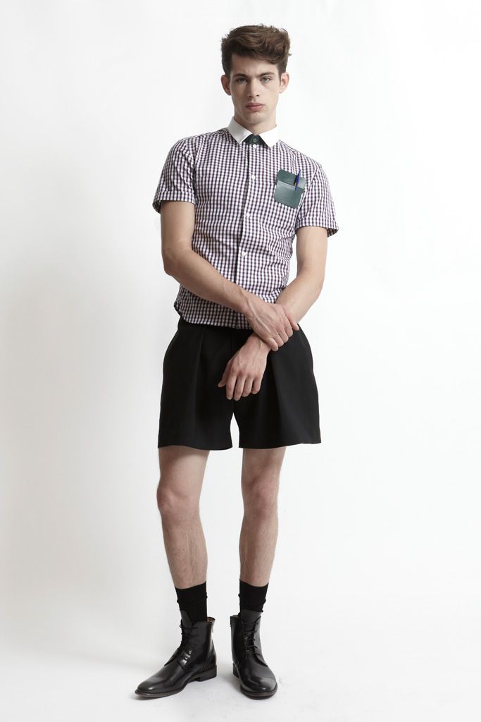 Carven S/S 12 Menswear Look 1
