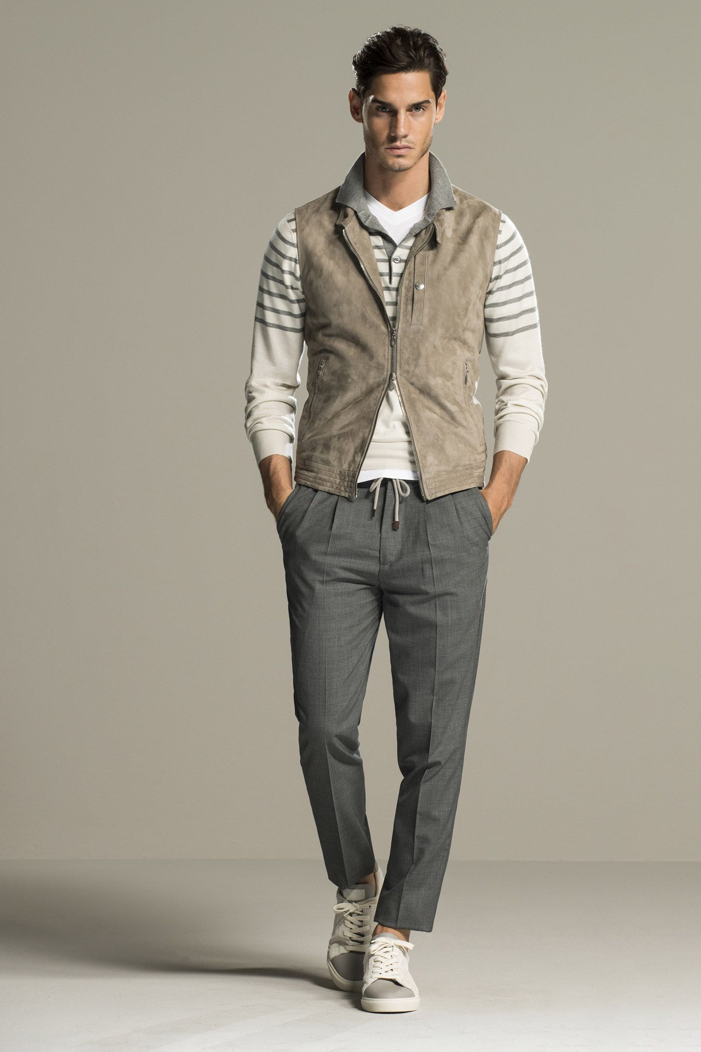 Brunello Cucinelli S/S 16 Menswear Look 14