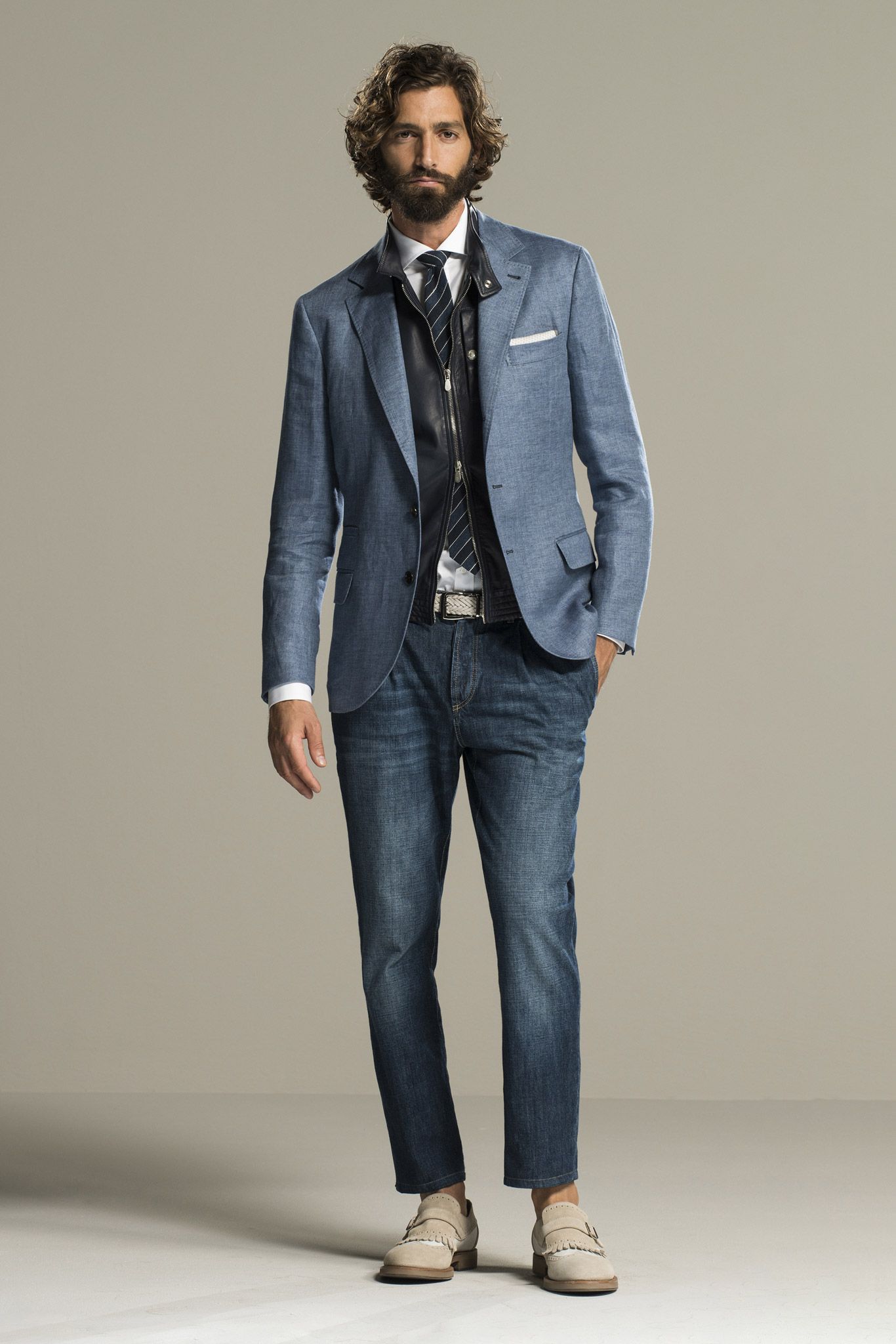 Brunello Cucinelli S/S 16 Menswear Look 122
