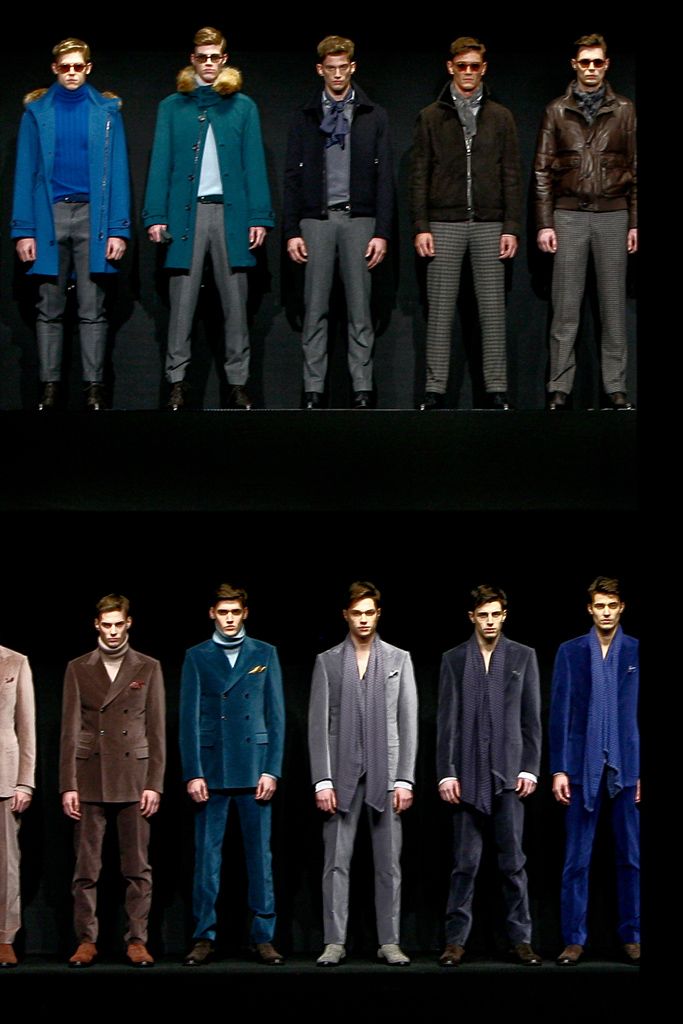 Canali F/W 11 Menswear Look 219