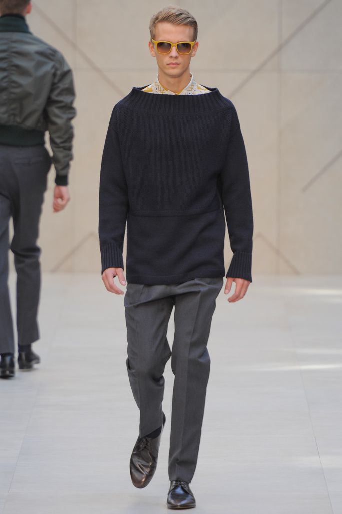 Burberry S/S 13 Menswear Look 45