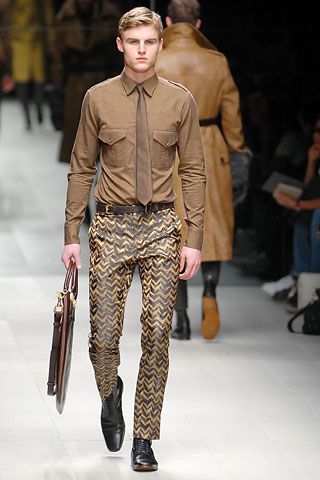 Burberry F/W 07 Menswear Look 245