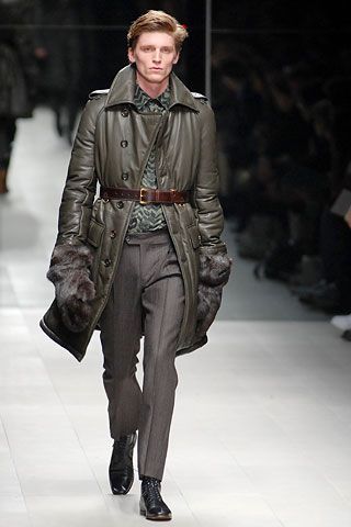 Burberry F/W 07 Menswear Look 213